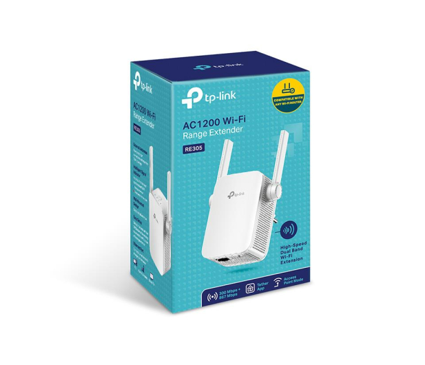 TP-Link RE305 LAN (802.11a/b/g/n/ac 1200Mb) plug repeater - 339274 - zdjęcie 4